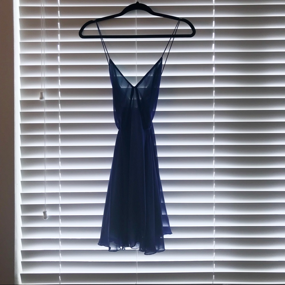 Forever 21 Flowy Chiffon Midi Dress